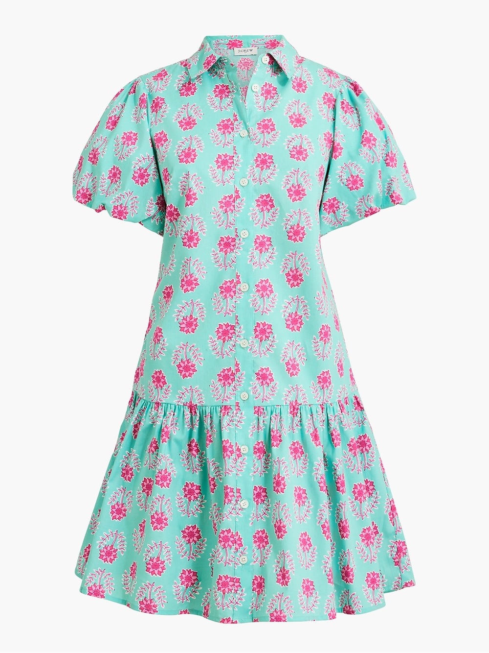J. Crew Bubble sleeve dress